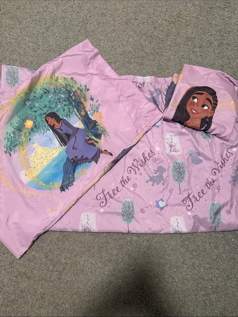 Full size Disney Wish sheet set